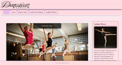 Desktop Screenshot of danceonin.com